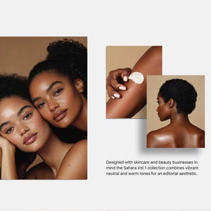 Aesthetic Skincare Stock Photos, Esthetician Social Media, Beauty Instagram Templates, Flawless Healthy Glowing Skin, AI Beauty Stock Images image 9