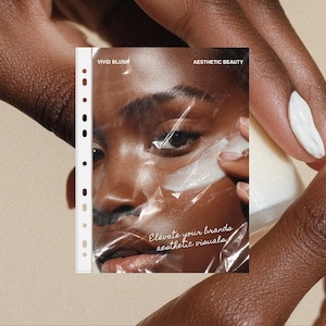 Aesthetic Skincare Stock Photos, 100 AI Beauty Images, Diverse Women Portraits for Esthetician Medspa & Beauty Salon Social Media Branding 画像 15