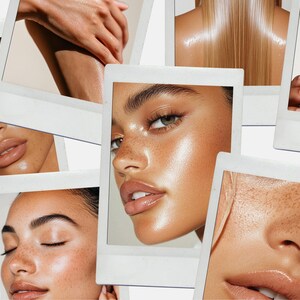 Skincare Stock Photos, 100 AI Aesthetic Beauty Images, Esthetician Medspa & Beauty Salon Branding, Skin Care Instagram Marketing Templates image 4