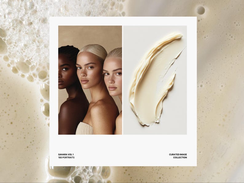 Aesthetic Skincare Stock Photos, Esthetician Social Media, Beauty Instagram Templates, Flawless Healthy Glowing Skin, AI Beauty Stock Images image 5