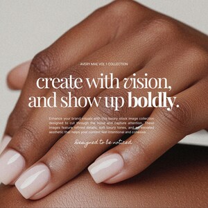 Melanin Skincare Stock Photos, Aesthetic Melanin Beauty Skin Care Stock Images for Esthetician Beauty Salon Social Media & Branding image 20