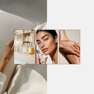 Skincare Stock Photos, 100 AI Aesthetic Beauty Images, Esthetician Medspa & Beauty Salon Branding, Skin Care Instagram Marketing Templates image 15