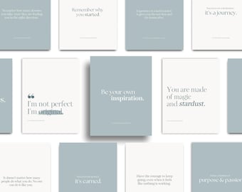 Instagram Quote Templates, Inspirational Minimalist Quotes, Instagram Post Story Quotes, Editable Canva Quote Templates, Instagram Templates