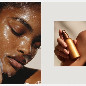 Aesthetic Skincare Stock Photos, 100 AI Beauty Images, Diverse Women Portraits for Esthetician Medspa & Beauty Salon Social Media Branding 画像 17