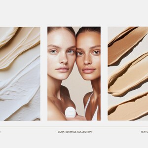 Diverse Skincare Stock Photos, Natural Beauty Portraits, Aesthetic Editorial Stock Images for Instagram, Beauty Salon & Esthetician Branding imagen 5