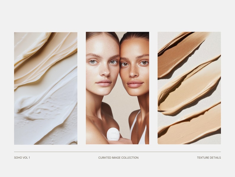 Diverse Skincare Stock Photos, Natural Beauty Portraits, Aesthetic Editorial Stock Images for Instagram, Beauty Salon & Esthetician Branding imagen 5