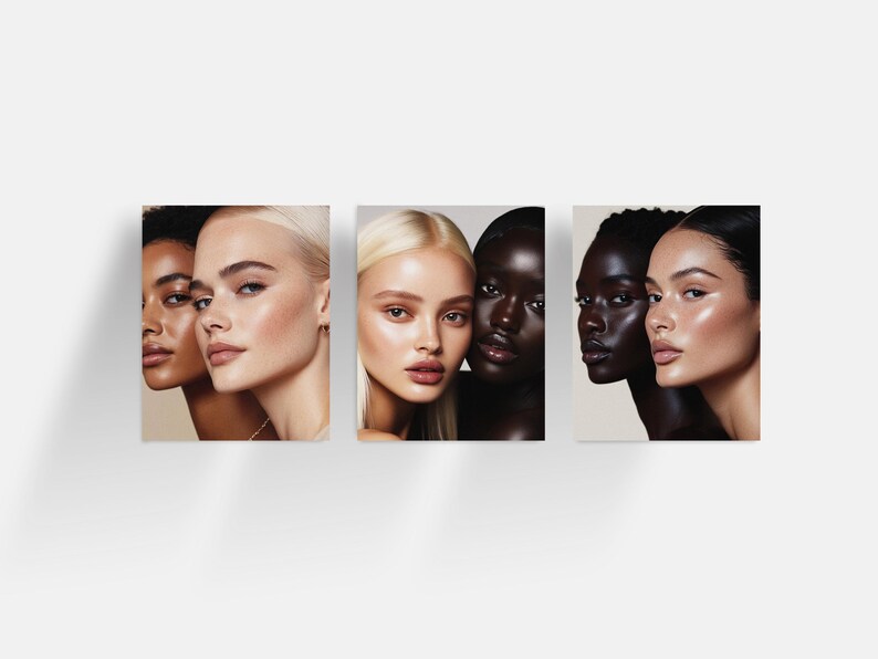 Diverse Skincare Stock Photos, Natural Beauty Portraits, Aesthetic Editorial Stock Images for Instagram, Beauty Salon & Esthetician Branding imagen 16