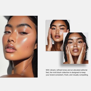 Skincare Stock Photos, 100 AI Aesthetic Beauty Images, Esthetician Medspa & Beauty Salon Branding, Skin Care Instagram Marketing Templates image 7