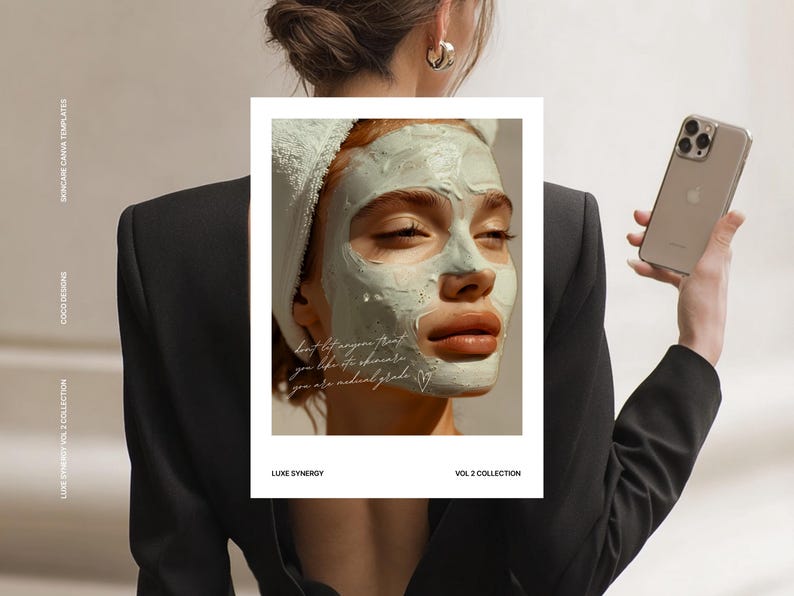 200 Skincare Quotes Instagram Templates, Esthetician Quote Posts Instagram Templates, Beauty Medspa Aesthetic Skincare Social Media Content image 7