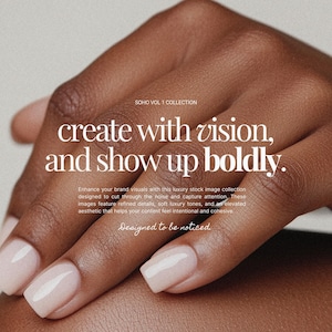 Diverse Skincare Stock Photos, Natural Beauty Portraits, Aesthetic Editorial Stock Images for Instagram, Beauty Salon & Esthetician Branding imagen 20
