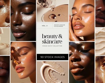Skincare Beauty Aesthetic Photos, Social Media Instagram Beauty Stock Photo Collection Skincare Textures Beauty Images Skincare Products Kit