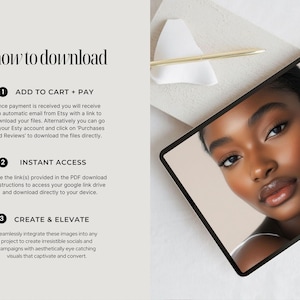 Melanin Skincare Stock Photos, Aesthetic Melanin Beauty Skin Care Stock Images for Esthetician Beauty Salon Social Media & Branding image 19