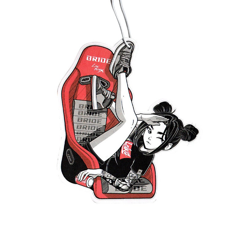 Cute Anime Girl Air Freshener JDM Culture Series Car Personalized Car