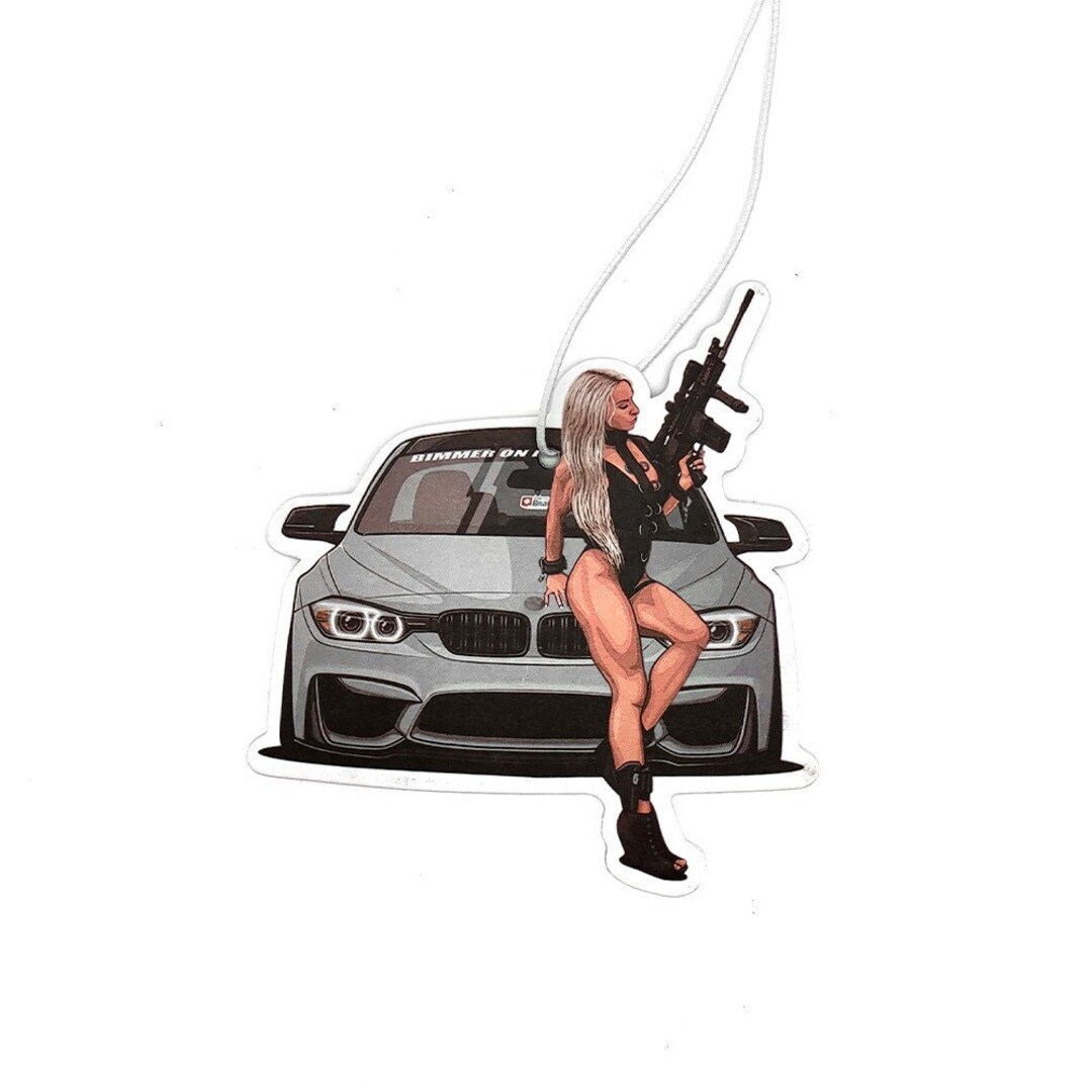 Cute Anime Girl Air Freshener JDM Culture Series Car Tire Etsy
