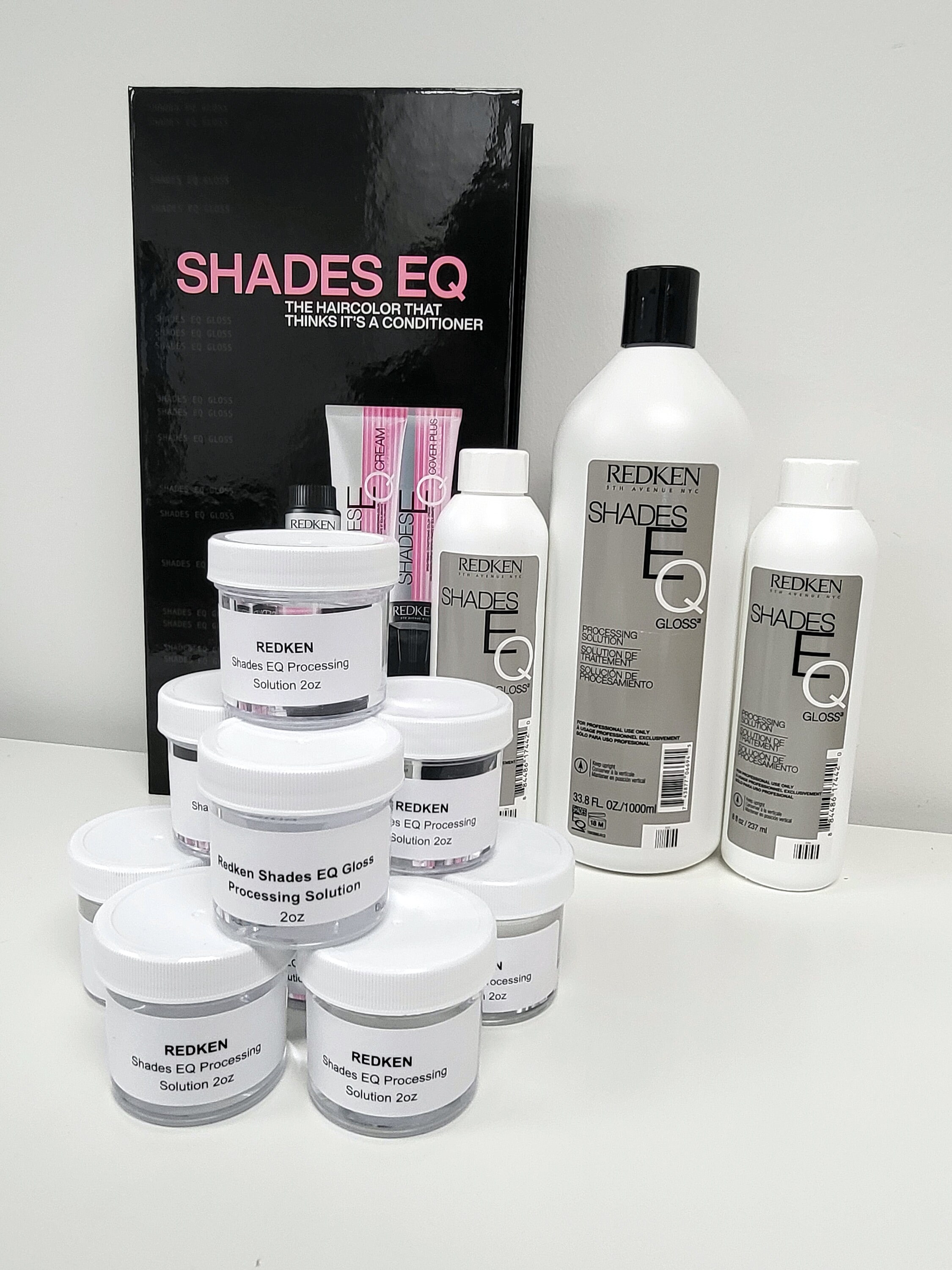Redken Shades EQ Gloss Demi Hair Color / EQ Processing Solution 2oz or