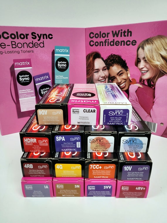 COLOR SYNC SEAMLESS CREME DEMI-COLOR AMMONIA FREE 4RB RED BROWN