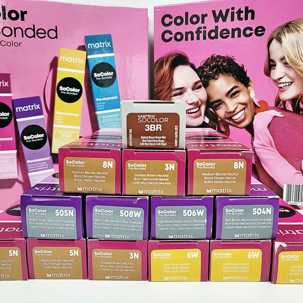 Matrix Socolor Permanent Hair Color or Cream Developer/ Choose Yours