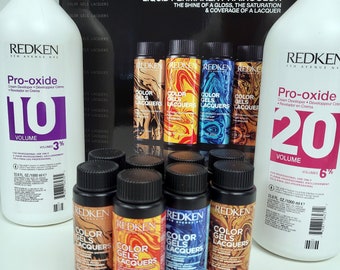 Redken Color Gels Lacquers Permanent Liquid 2oz or Pro-oxide Volume 10, 20, 30, 40 - Choose Your