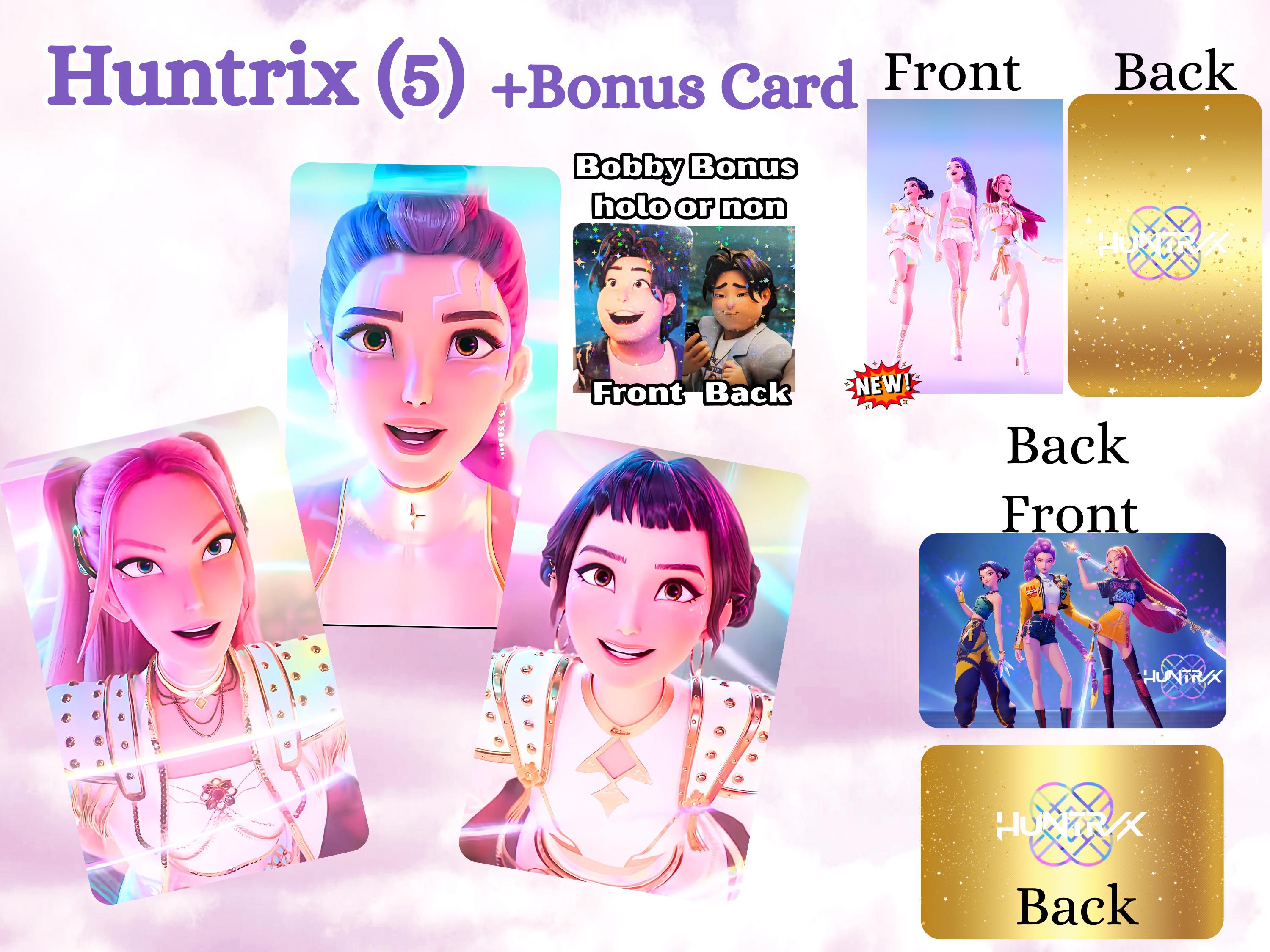 Kpop Demon Hunt Ers, Huntri X, Kpop Photocards, Autograph Backs - Etsy