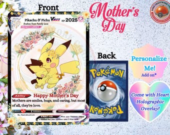 cook pokemon card Mother's Day