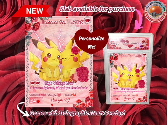 custom valentines day pokemon card My wife made me a custom Pokemon card for Valentine's Day : r/pokemoncards