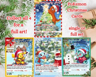 Christmas Eeveelutions Full Set | Snowflake Holographic Trading Cards | Pokemon Christmas Gift | Christmas Gift | Eevee Christmas Card - Etsy Christmas Eeveelutions Full Set | Snowflake Holographic Trading Cards | Pokemon Christmas Gift | Christmas Gift | Eevee Christmas Card - Etsy