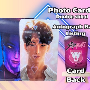 KPOP Photocards, Custom Autograph listing, Demon hunters
