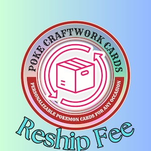 USA ONLY! Return to sender reship fee