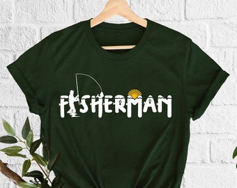 Fisherman T-Shirt, Fisherman Gifts, Fishing Shirt, Fishing Dad Shirt, Dad Gift, Daddy Shirt, Gift For Dad, Daddy Shirt, Gift For Grandpa
