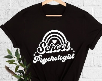 School Psychologist T-Shirt, Gift For School Psychologist,School Psychologist Tshirt,School Counselor Gift, School Psych Shirt,Therapist Tee