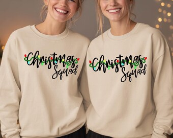 Christmas Squad Matching Sweatshirt Xmas Gifts Christmas Family Reunion Gifts Christmas Gifts Holiday Sweatshirt Family Christmas Sweatshirt