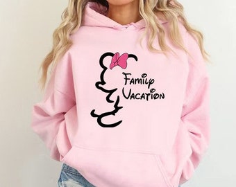 Felpa con cappuccio per le vacanze in famiglia Disney, felpa con cappuccio Disney, felpa con cappuccio Topolino, Disney Bound, felpa con cappuccio personalizzata, famiglia Disney, viaggio Disney, felpa con cappuccio personalizzata