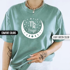 Zodiac Sign Horoscope Virgo Shirt Comfort Colors Shirt Virgo Horoscope Shirt Astrology Lover Shirt Astrology Gifts Zodiac Shirt Virgo Gifts