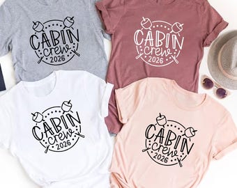 Matching Family Vacation Shirts Cabin Crew Cousin Crew Family Reunion Bachelor Party Girls Weekend Travel Gifts Holiday Shirts Camper Shirts