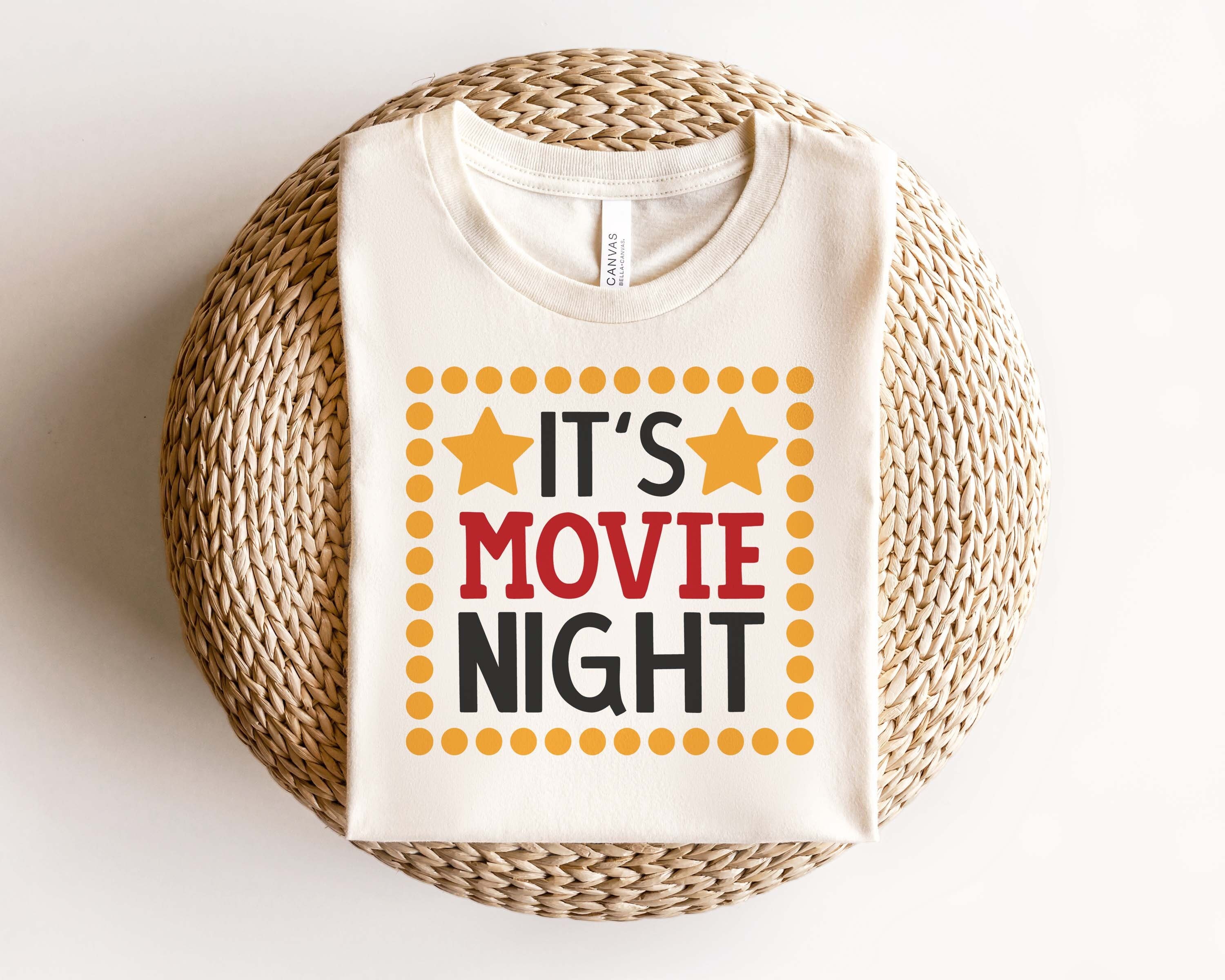 It's Movie Night Tshirt, Funny Movie Shirts, Cool Presents Shirt