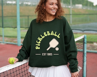 Pickleball Crew Neck Sweatshirt | Pickleball Gift | Pickleball Unisex Sweatshirt