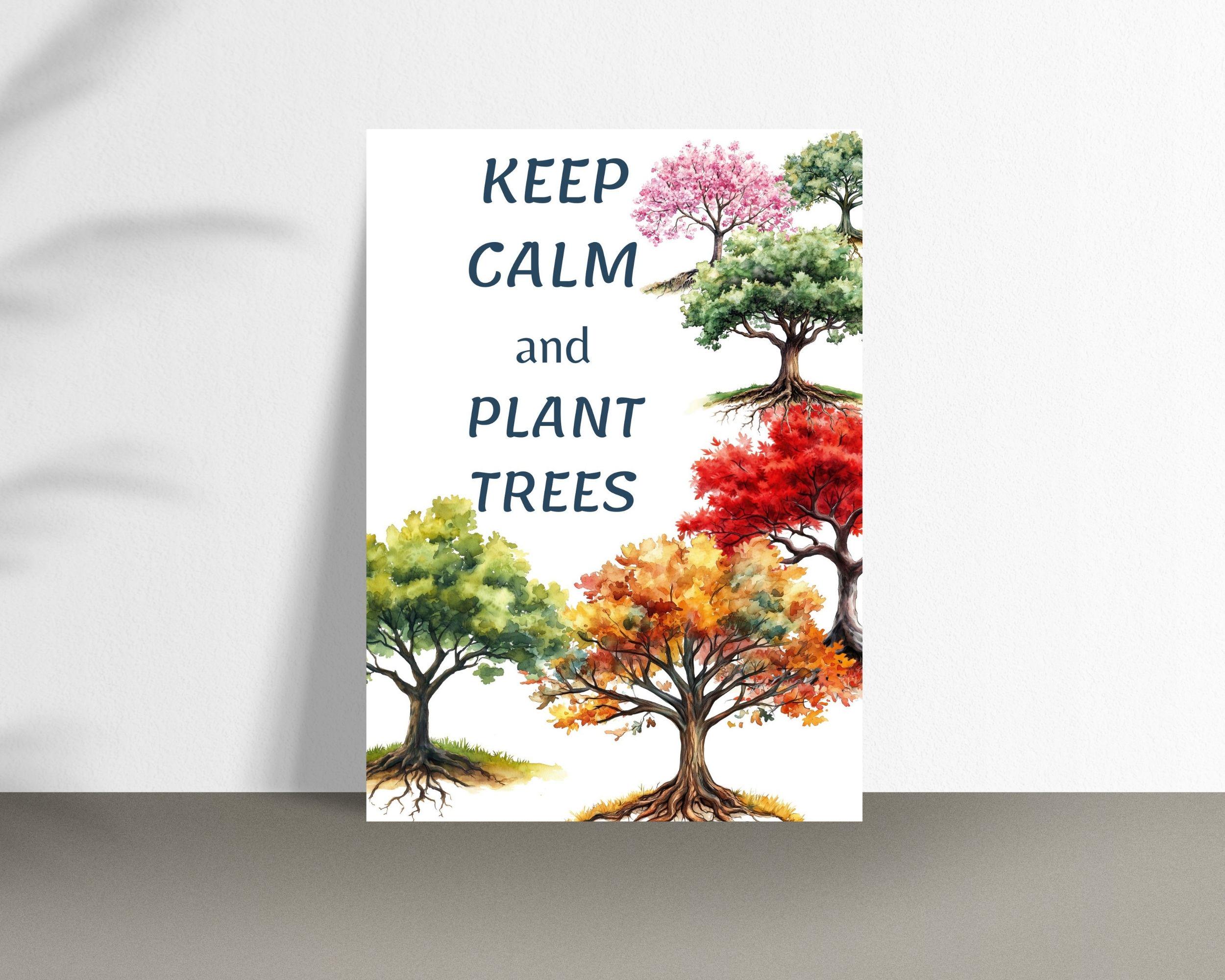 Watercolor Trees and Roots Clipart, Mystical, Generational, Family ...