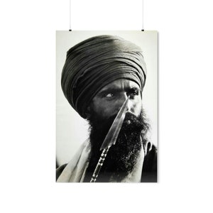 Sant Jarnail Singh Bhindranwale Poster - Sikh Posters