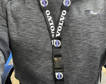 Volvo lanyard key holder