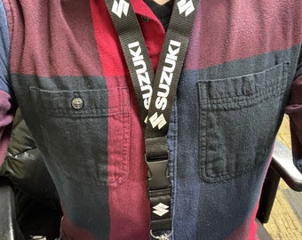 Suzuki Lanyard Key Holder