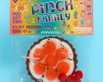 Chocolate cheesecake squishy toy stress relief