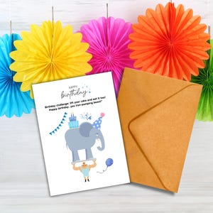 Printable Funny Birthday Card for Gym Enthusiast, Card for Gym Rat, Birthday Card for Fitness lovers, Card for Gym Goers, Birthday Card