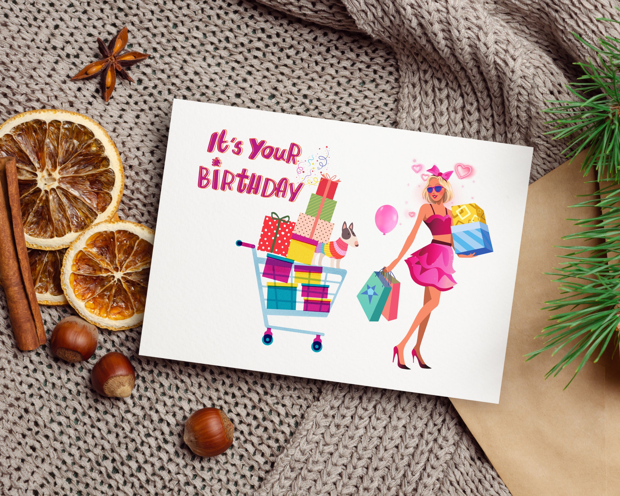 Printable Birthday Card5x7 Printable Cardblank Happy - Etsy