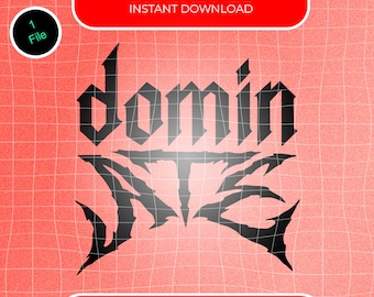 Stray Kids SKZ Domin Ate World Tour, Logo File, PNG digital download file, for Cricut Cameo cutting machines, make your own kpop merch
