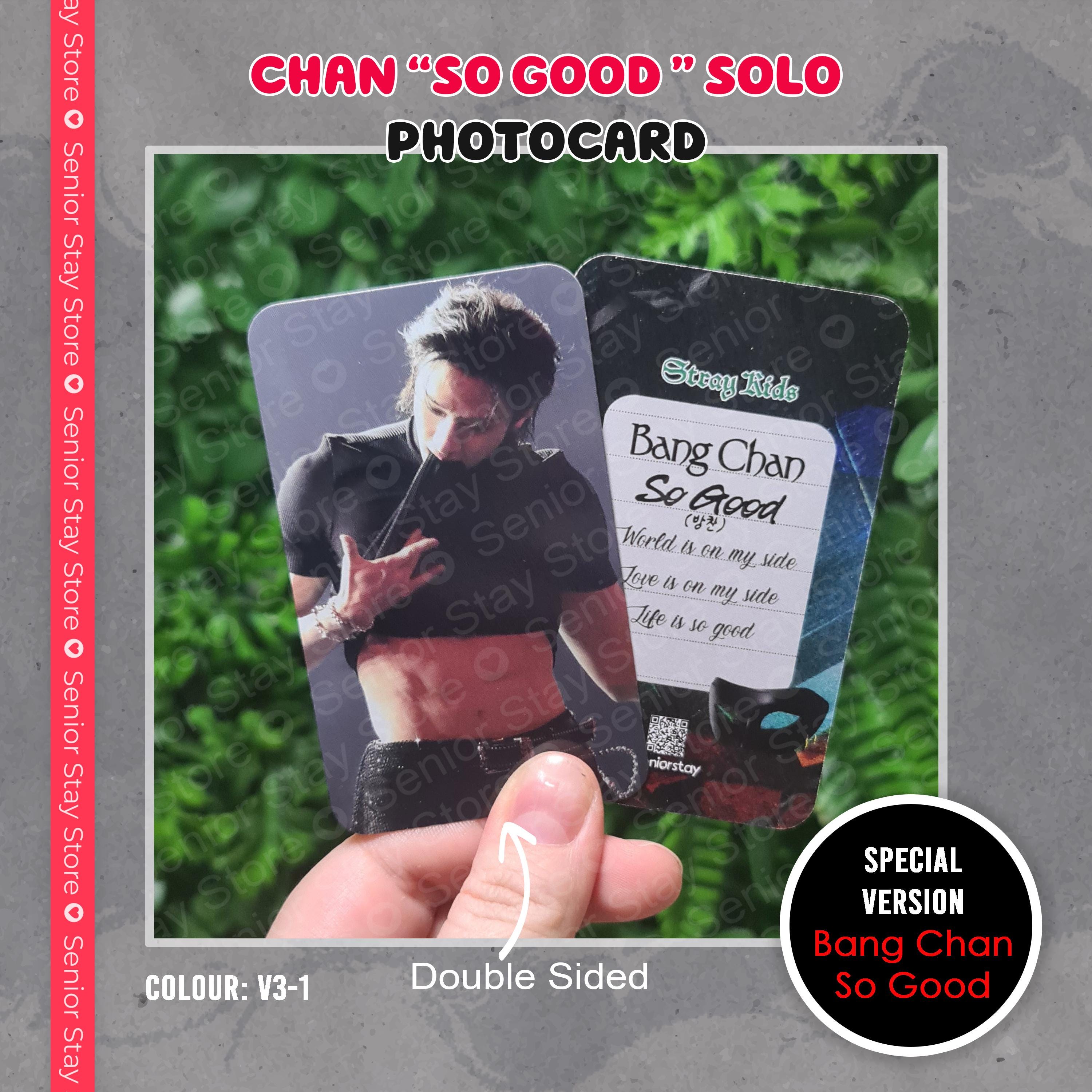 Stray Kids Fan Meet Skz 5 O'Clock DominATE world tour, Bang Chan, Han Jisung, Trains, Railway, So Good Solos fan made photo card, Kpop Pob