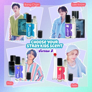 Stray Kids SKZ Bang Chan, Felix, Han Inspired Perfume Oil Roller - V2 - Designer Dupes