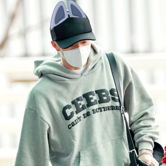 Stray Kids Skz Bang Chan CEEBS Unisex Hoodie Sweatshirt, Grey