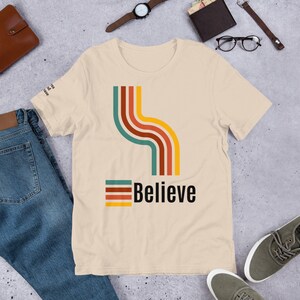 Believe Unisex shirt, Christian shirt, faith shirt, religious shirt, Jesus shirt, Christian gift, Christian Apparel, Christian T-shirt,