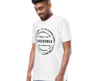 Unashamed Tee, christelijk shirt, geloof shirt, religieus shirt, Jezus shirt, christelijk geschenk, christelijke kleding, christelijk T-shirt, Bijbel shirt