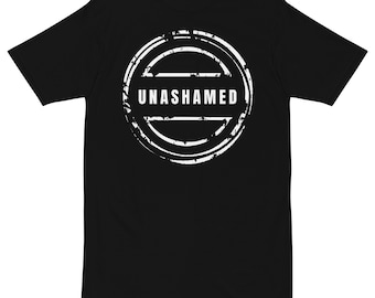 Unashamed Tee, christelijk shirt, geloof shirt, religieus shirt, Jezus shirt, christelijk geschenk, christelijke kleding, christelijk T-shirt, Bijbel shirt
